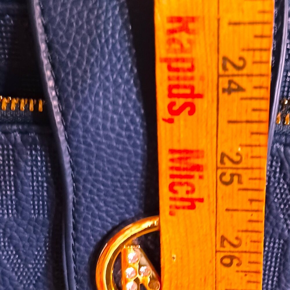 NWOT Wrigley Signature Crossbody BLUE - Picture 6 of 8